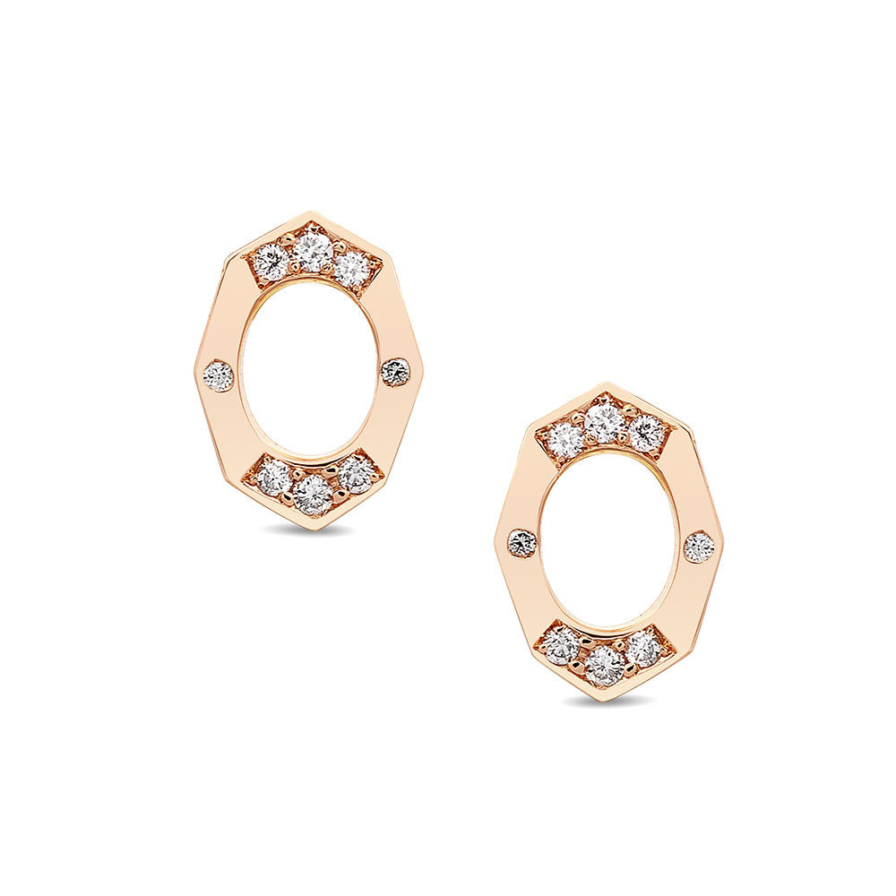 Dainty Diamond Stud Earrings | Affinity Sans | Irthly